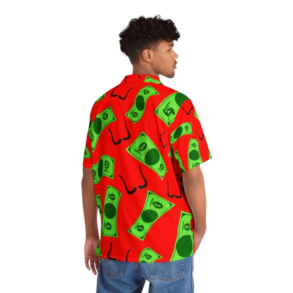 Money Heist Dollars Hawaiian Shirt with Colorful Pattern - People Back