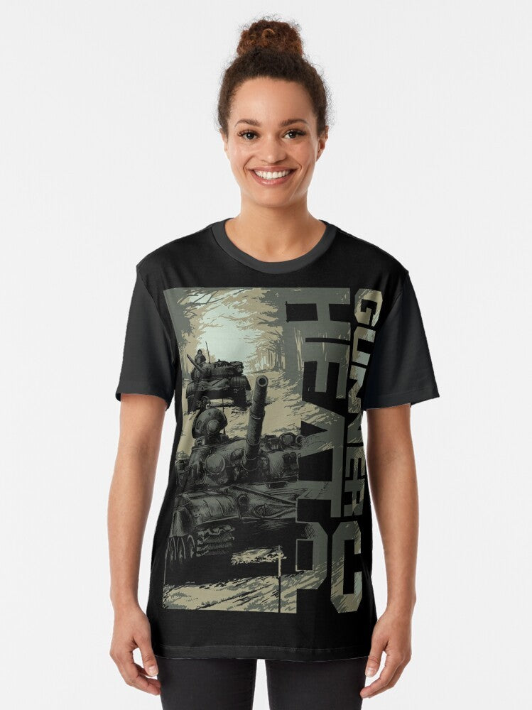 GHPC T-72 Tank Convoy Graphic Gaming T-Shirt - Women