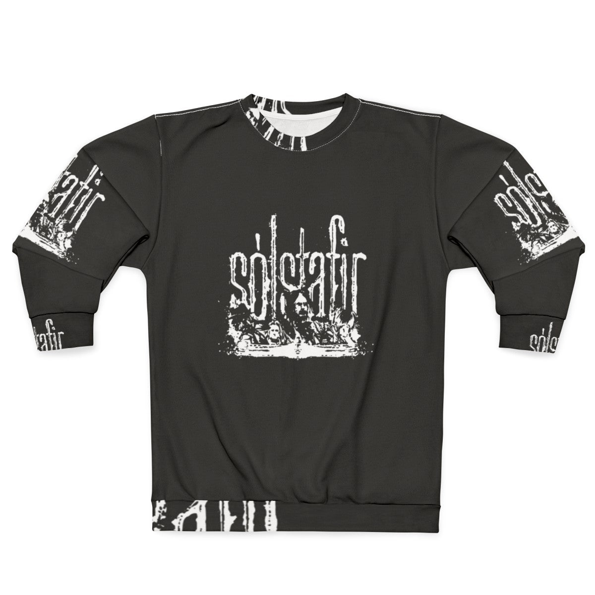 Solstafir Logo Black Metal Sweatshirt