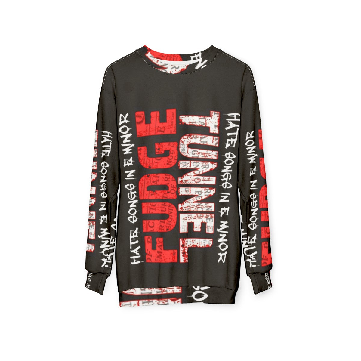 Fudge Tunnel Hate Songs In E Minor Sweatshirt - hanging