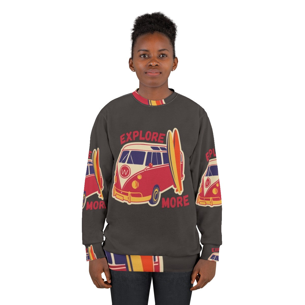 Retro Exploration Lifestyle Hobbies Sweatshirt - women