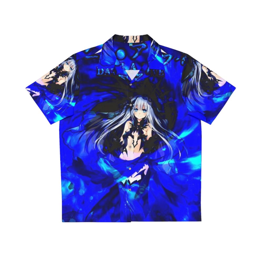 Blue Date A Live Origami Tobiichi Hawaiian Shirt