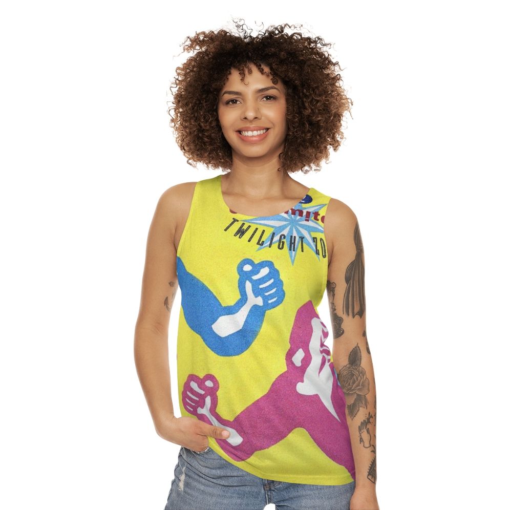 Unisex 2 Unlimited Twilight Zone Dance 90s Tank Top - women