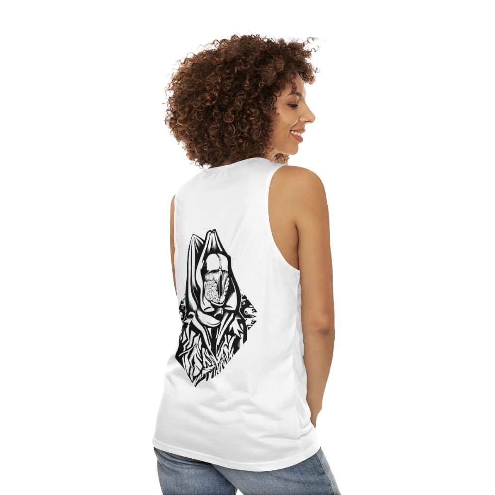 Unisex Doctor Who Retro Tank Top - women back