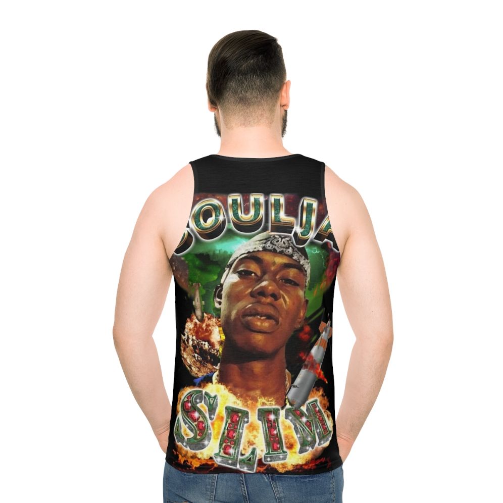 Soulja Slim 90s Unisex Tank Top - men back