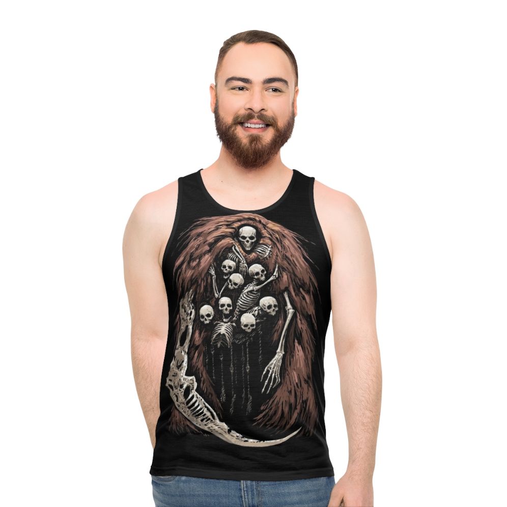 Gravelord skeleton unisex dark souls tank top - men