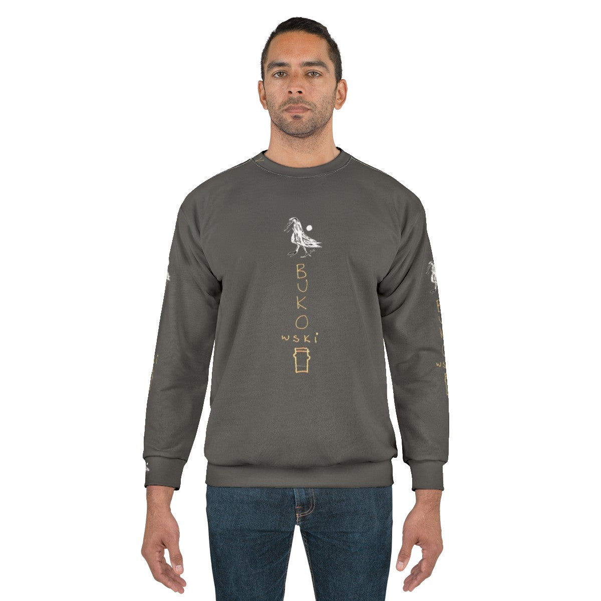 Bukowski Sketch Literary Sweatshirt - men