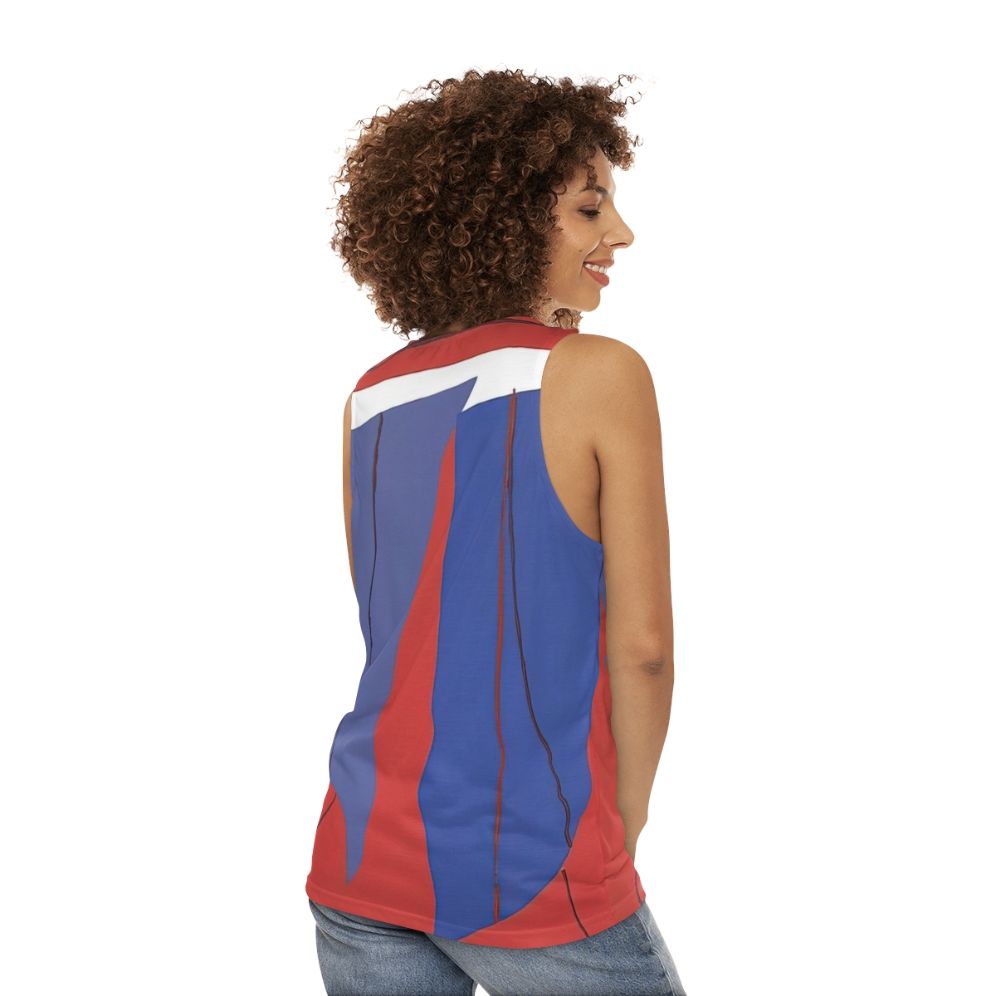 Abstract Art Unisex Tank Top featuring Ray Parker Artwork - women back