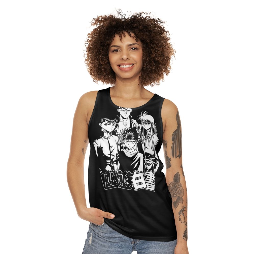 Yuyu Hakusho anime manga unisex tank top - women