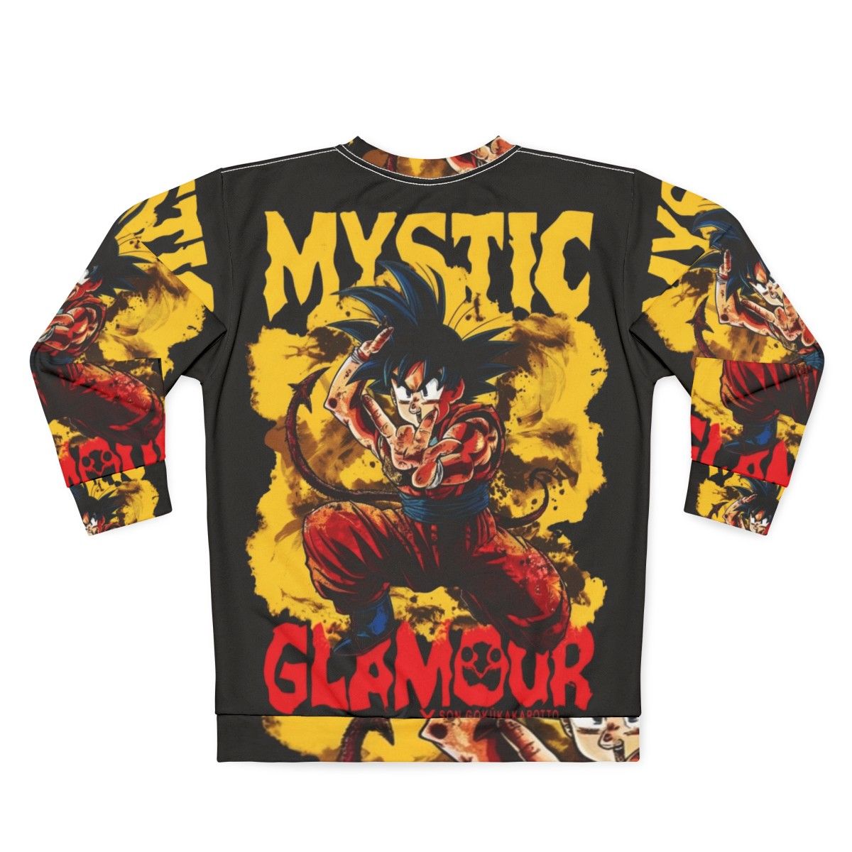 Dragon Ball Goku Mystic Glamour Sweatshirt - Back