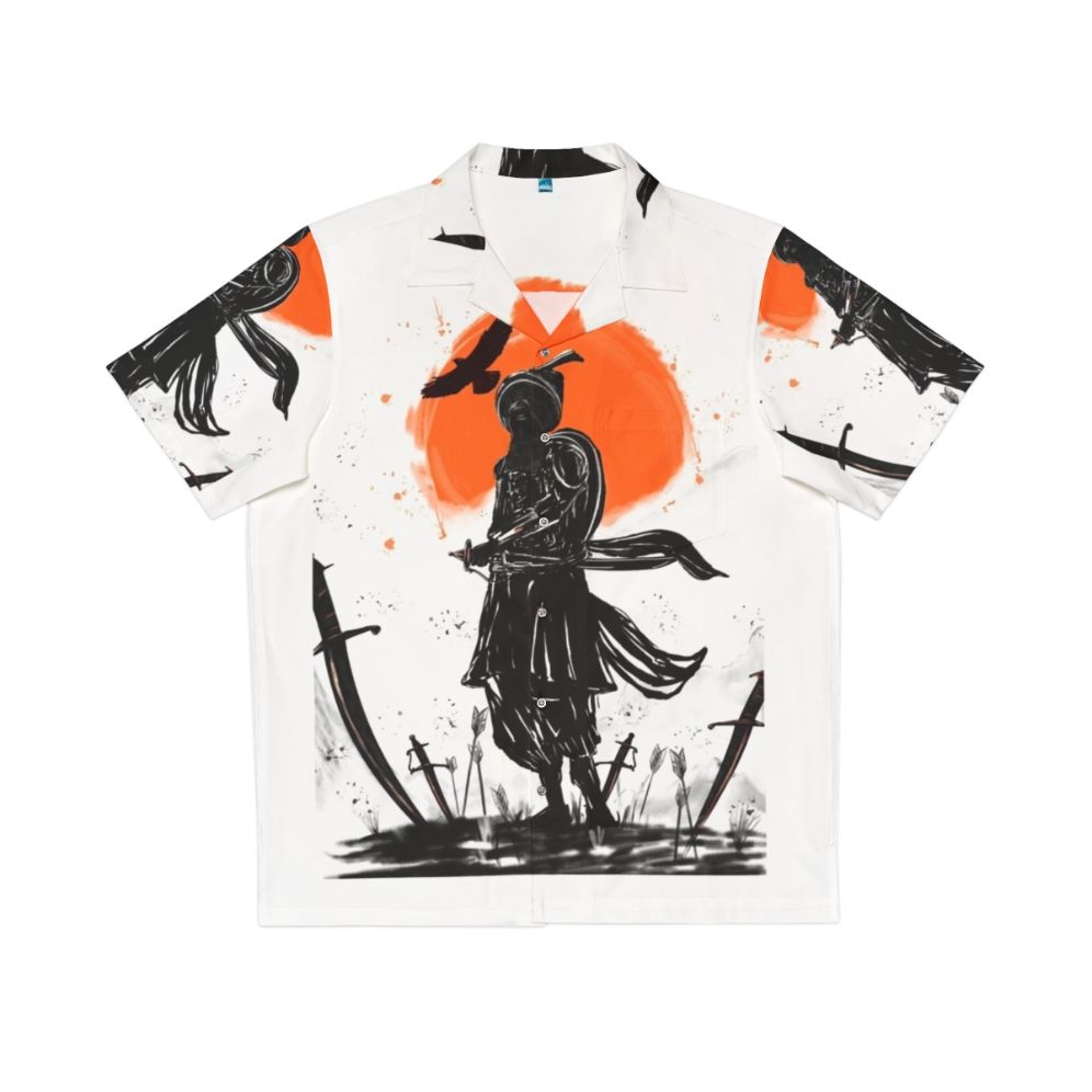 Sikh Warrior Digital Art Hawaiian Shirt