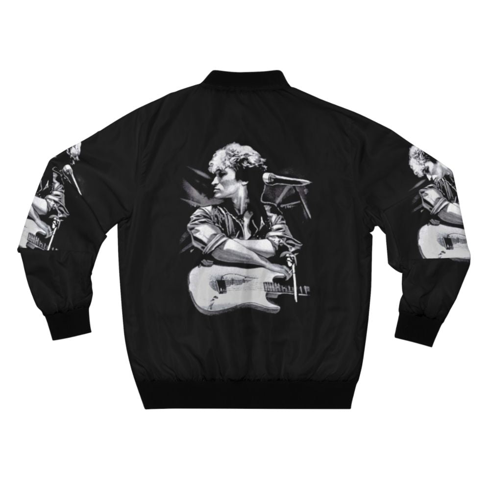 Viktor Tsoi (Виктор Цой) Guitar Classic Bomber Jacket - Back