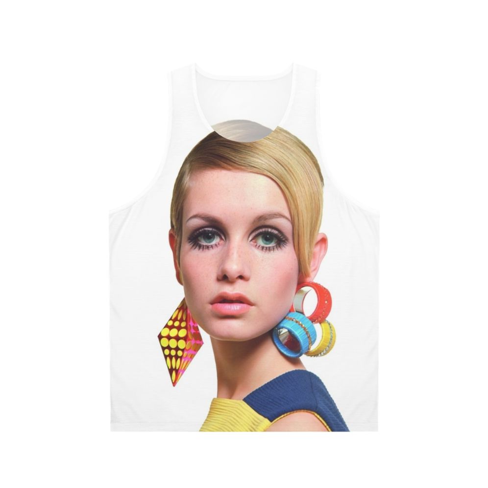 Twiggy Inspired Unisex Tank Top