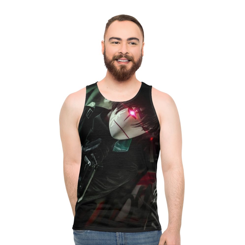 Darker Than Black Hei Anime Cosplay Tank Top - men