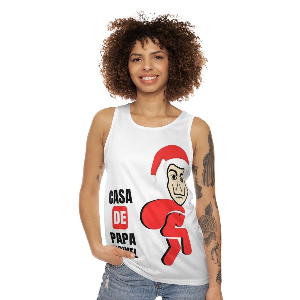 Casa De Papel Money Heist Unisex Tank Top - women