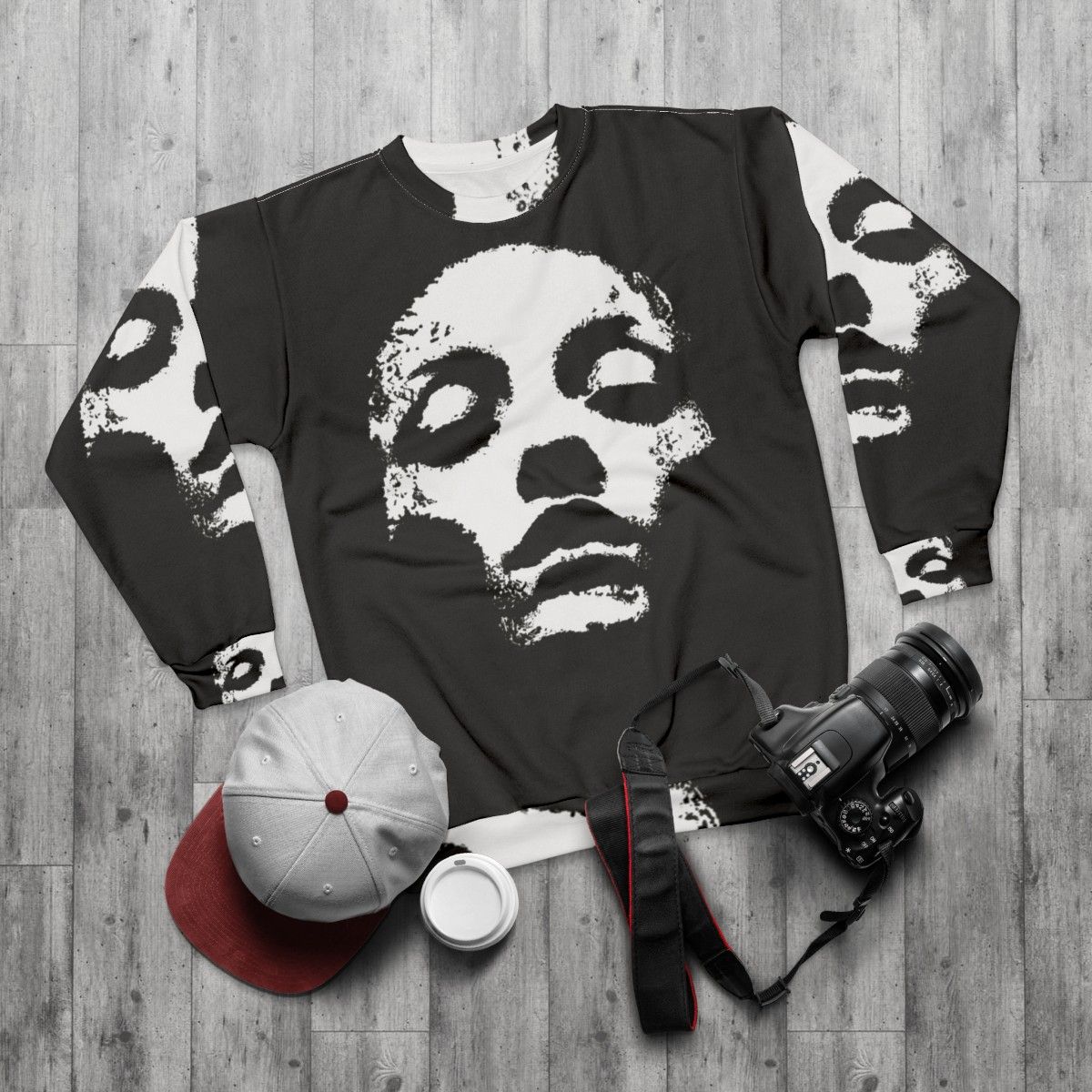 Jane Doe Heavy Metal Sweatshirt - flat lay