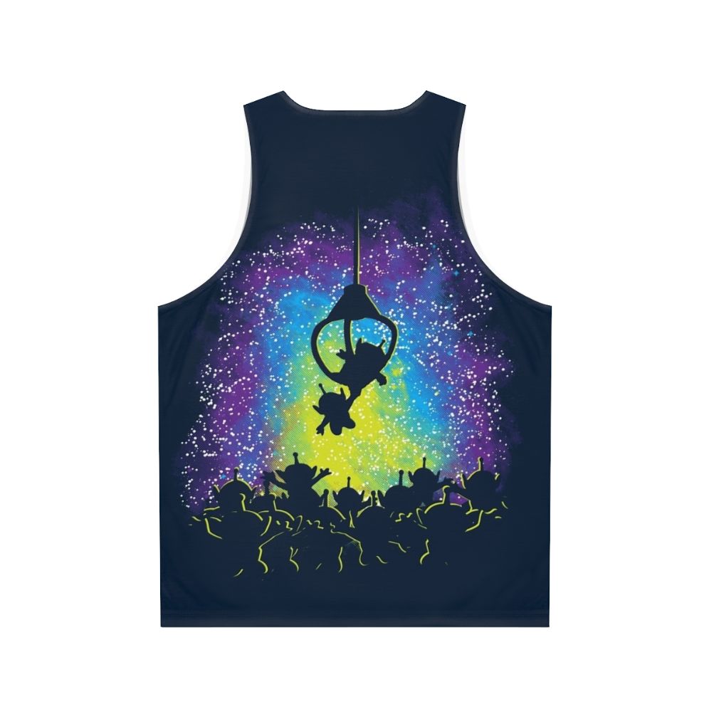 Vintage Alien Master Unisex Tank Top - Back