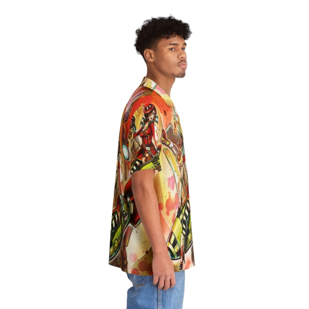 Bombshell Hawaiian Shirt with Tropical Floral Pattern - People Pight