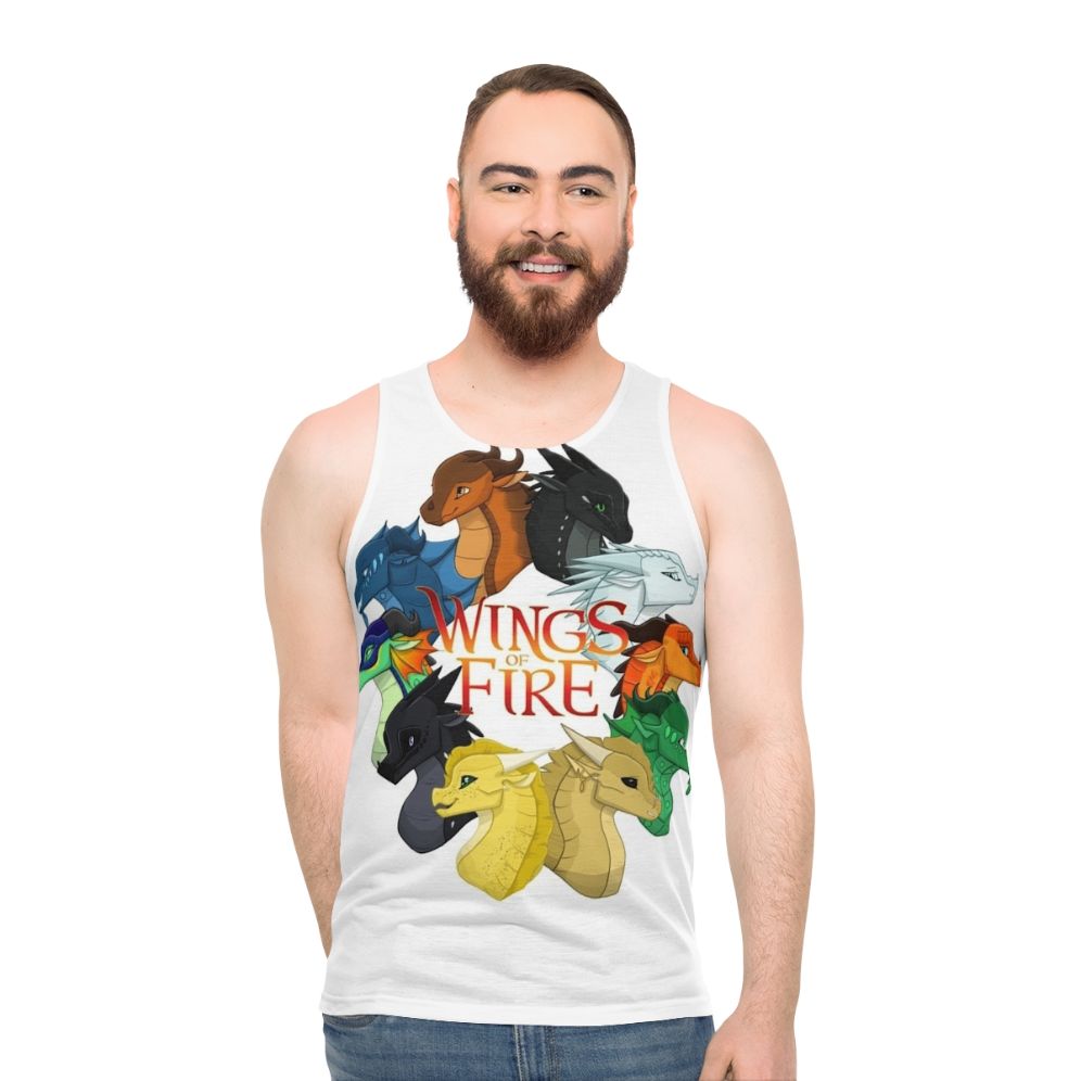 Wings of Fire Unisex Dragonet Tank Top - men