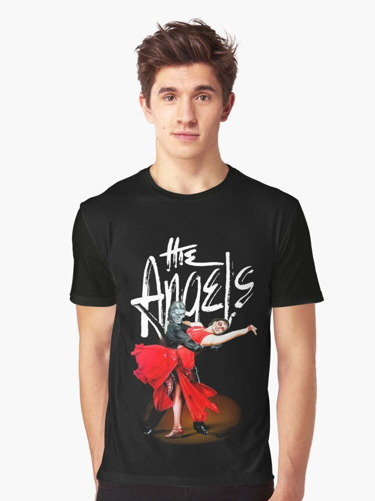 The Angels Band Graphic T-Shirt, music merchandise featuring the iconic rock band logo - Men