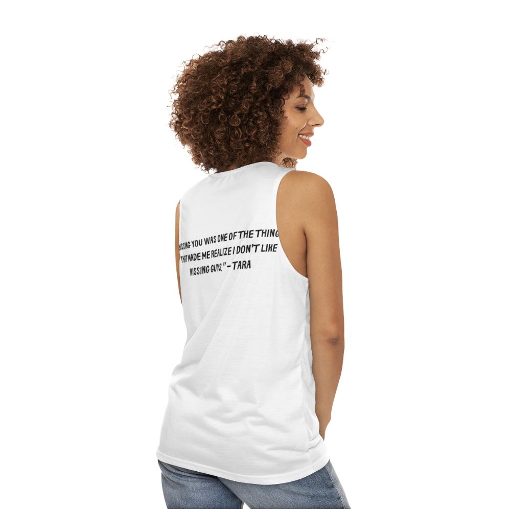 Heartstopper Gang Unisex Tank Top - women back