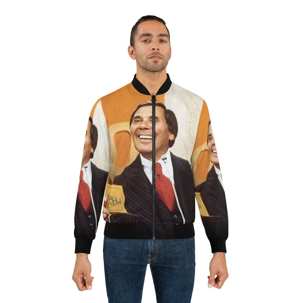 Vintage Gene Rayburn 1975 Match Game Bomber Jacket - Lifestyle