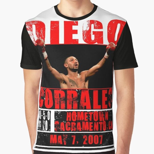 Diego "Chico" Corrales boxing graphic t-shirt