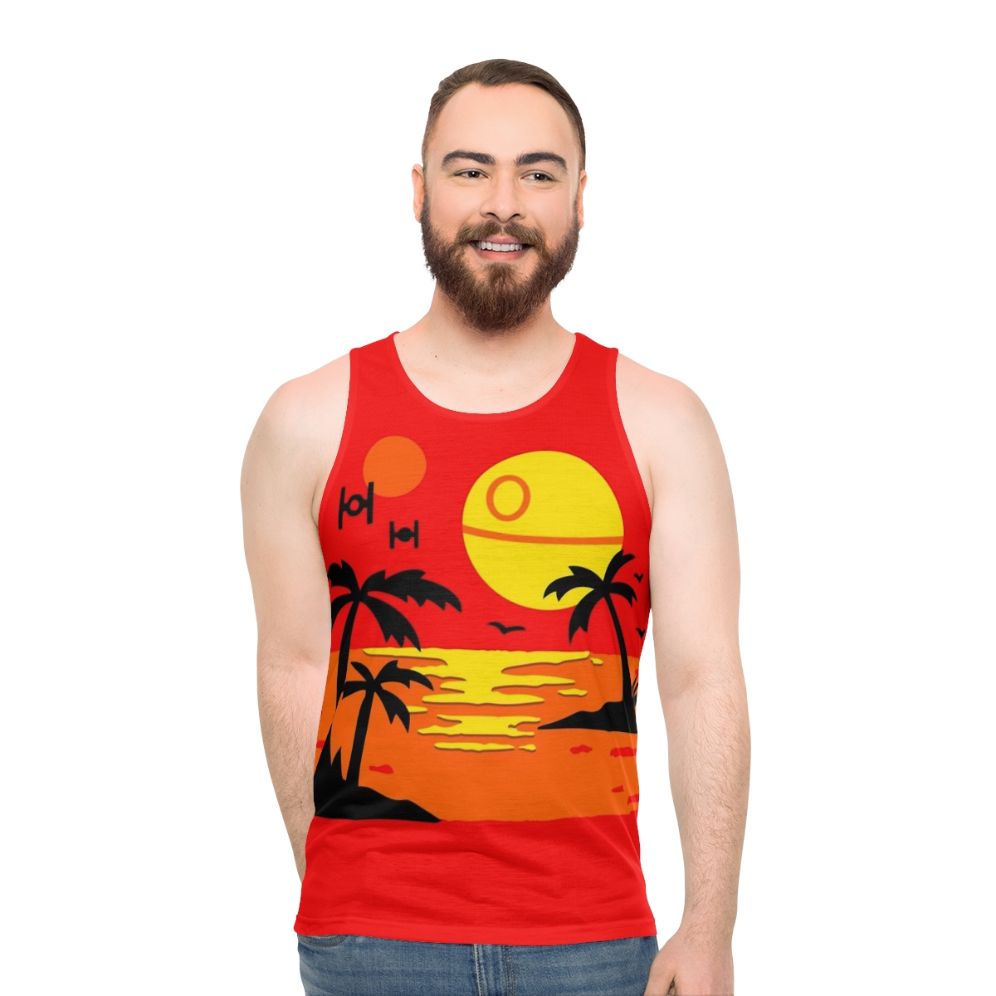 Unisex imperial beach party tank top - men