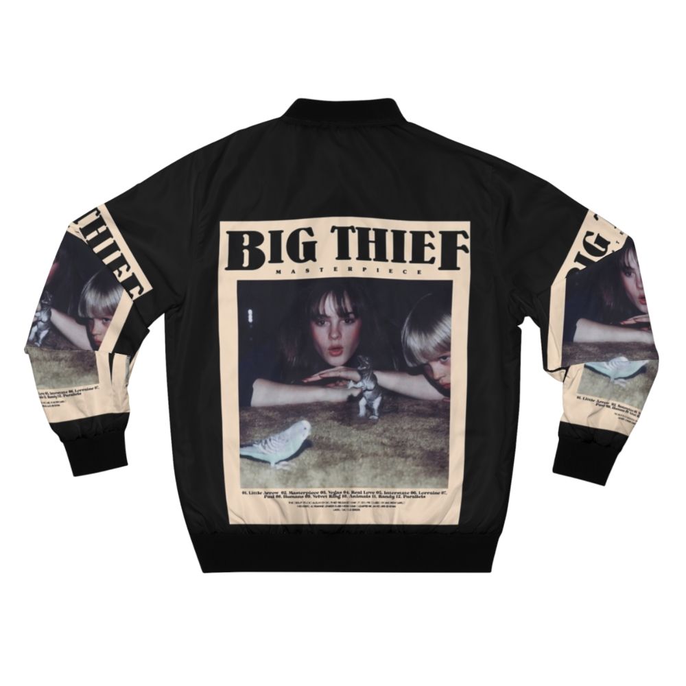 Big Thief Indie Folk Alternative Bomber Jacket - Back