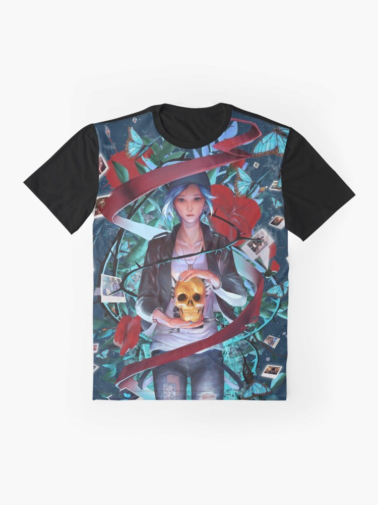 "Life is Strange Destiny Graphic T-Shirt featuring Chloe Price and Max Caulfield" - Flat lay