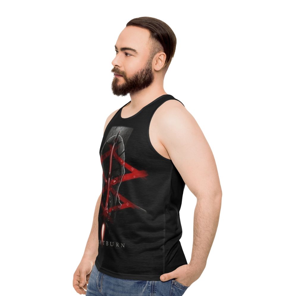 Brightburn horror superhero alien unisex tank top - men side