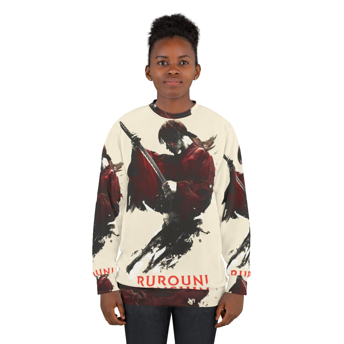 Himura Kenshin Rurouni Kenshin Samurai Sweatshirt - women