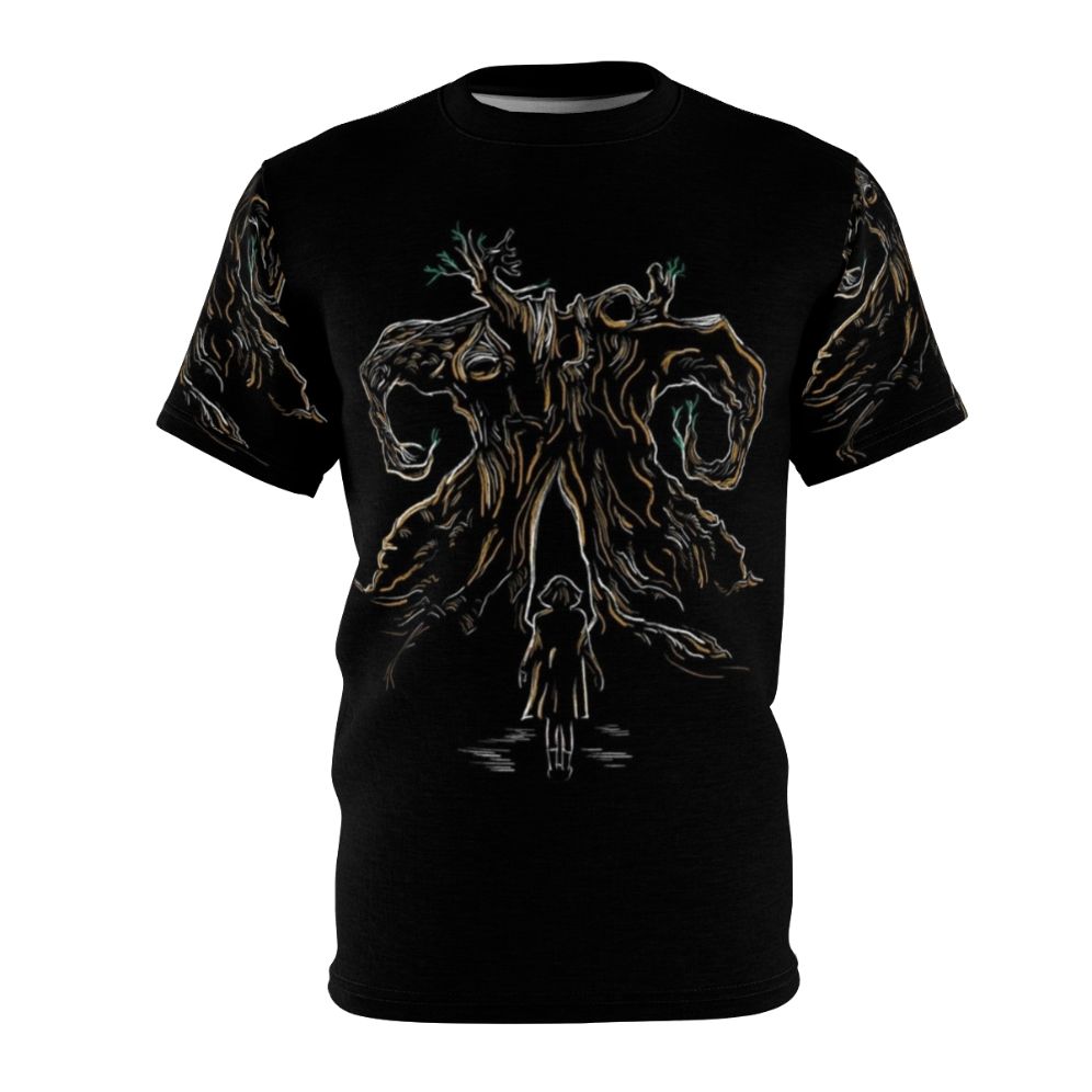 Pans Labyrinth inspired t-shirt featuring surreal, dark fantasy artwork