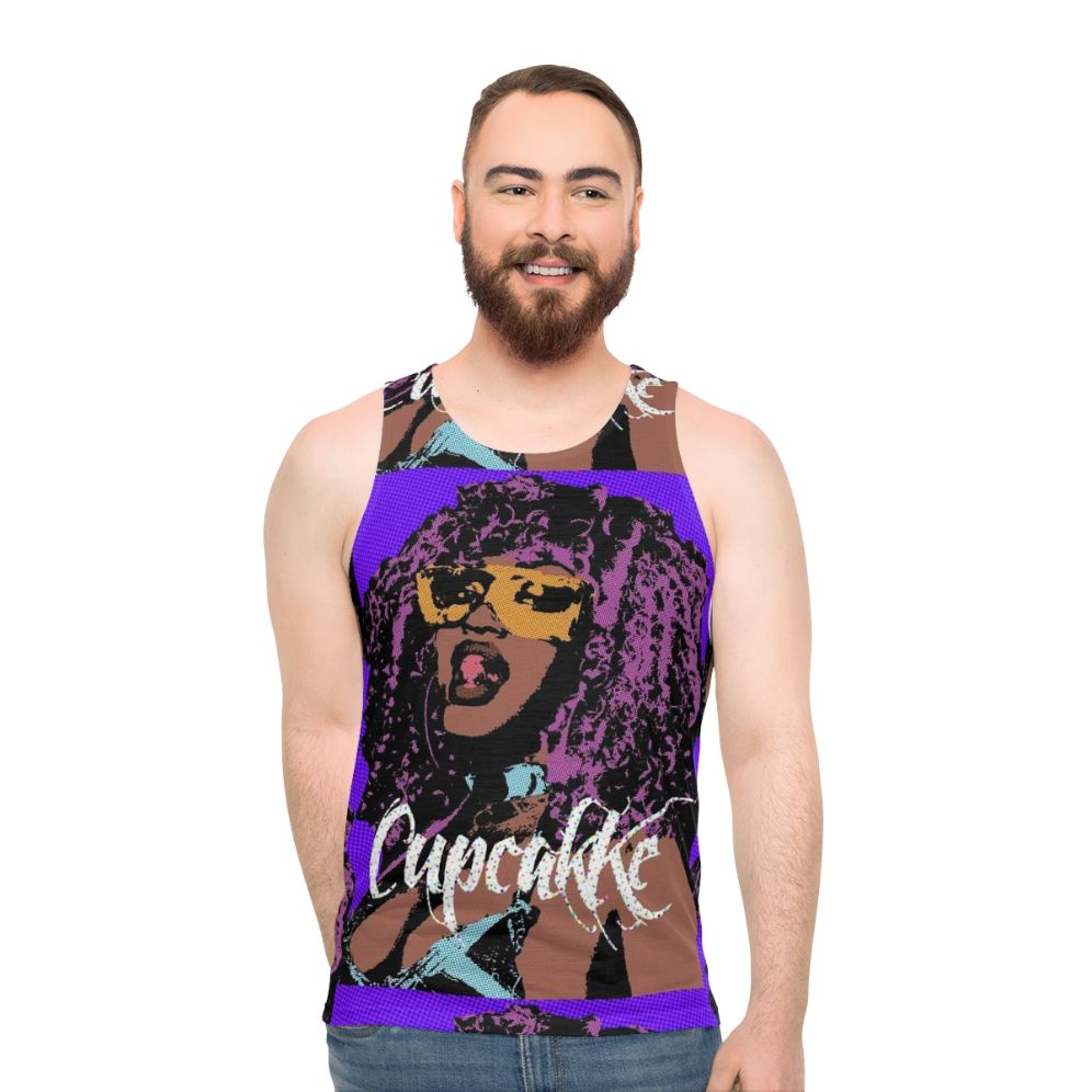 Cupcakke Pop Art Unisex Tank Top - men