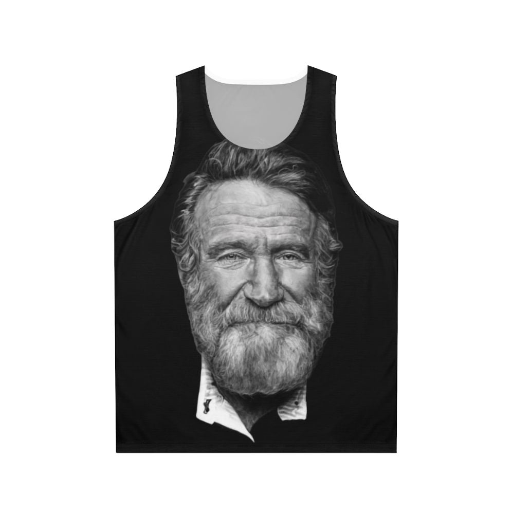 Unisex Robin Williams Portrait Tank Top