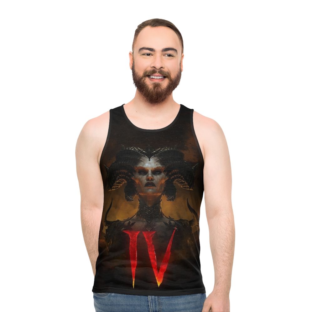 Diablo 4 Lilith Unisex Tank Top - men