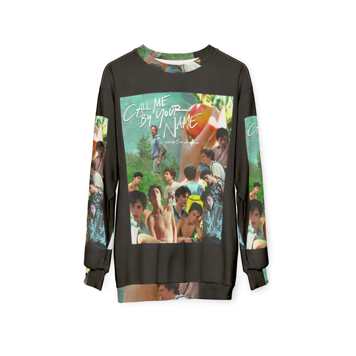 Call Me By Your Name Exclusive Gay Sweatshirt featuring Elio and Oliver - hanging