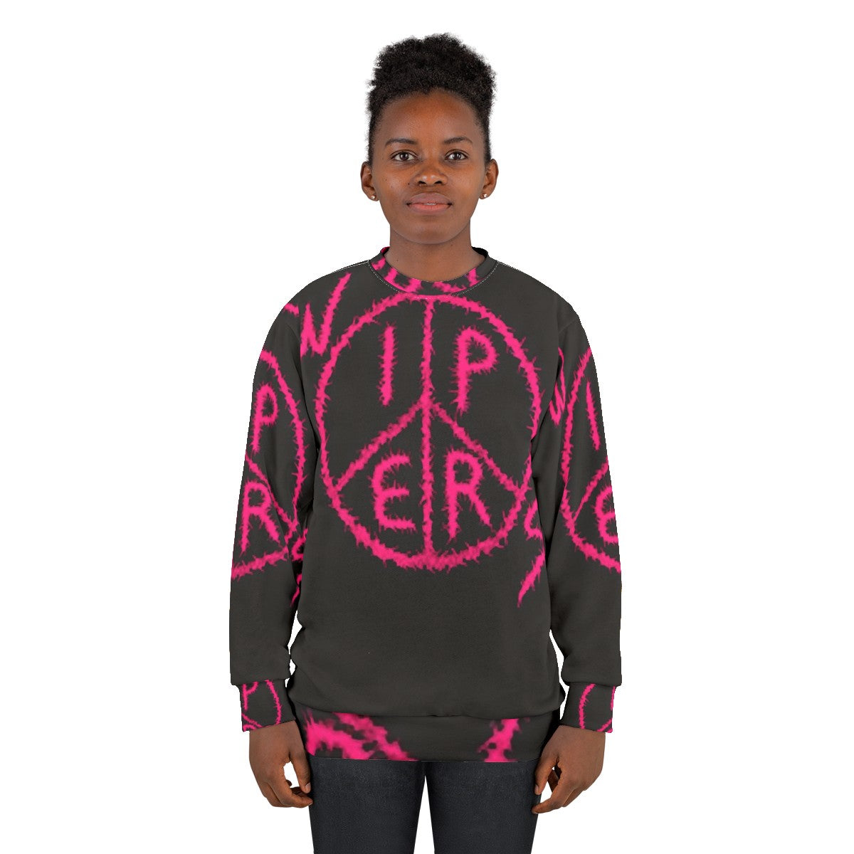 Wipers Band Logo Classic Punk Sweatshirt - women