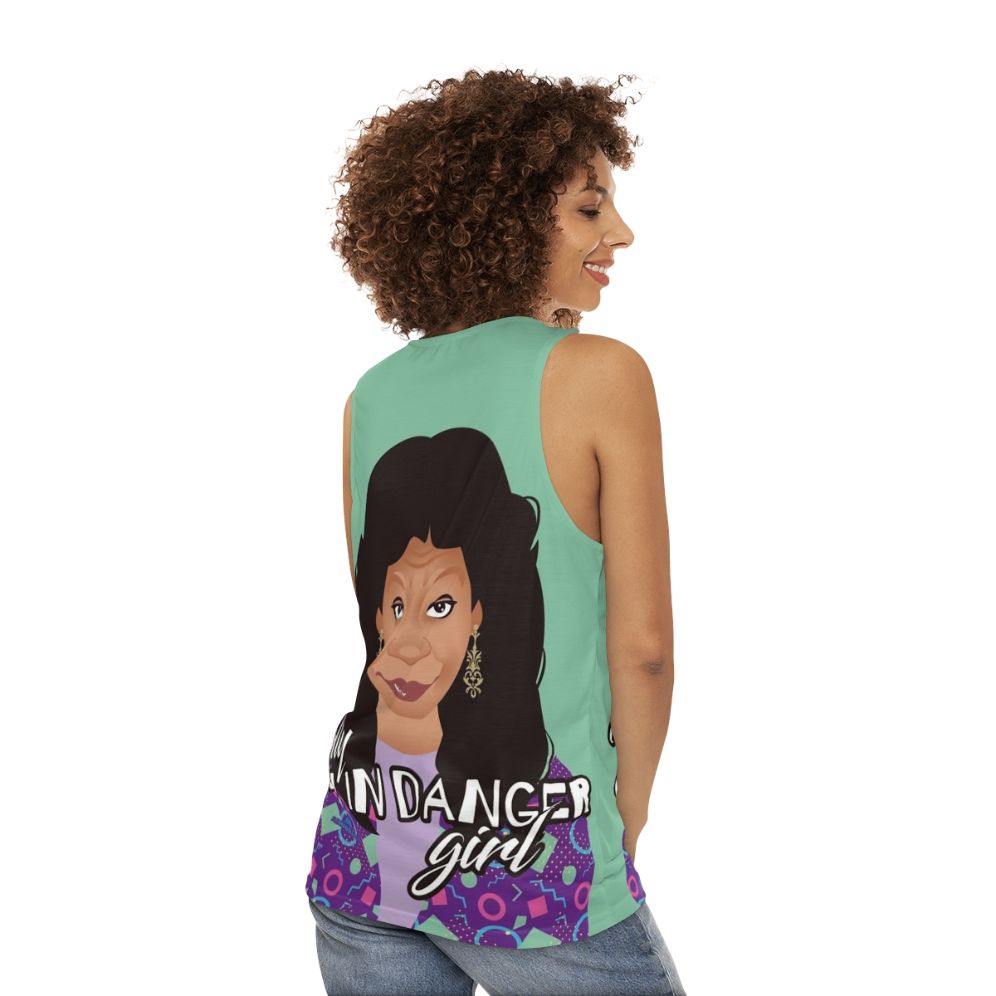 Molly Unisex Tank Top Inspired by Ghost Movie - women back