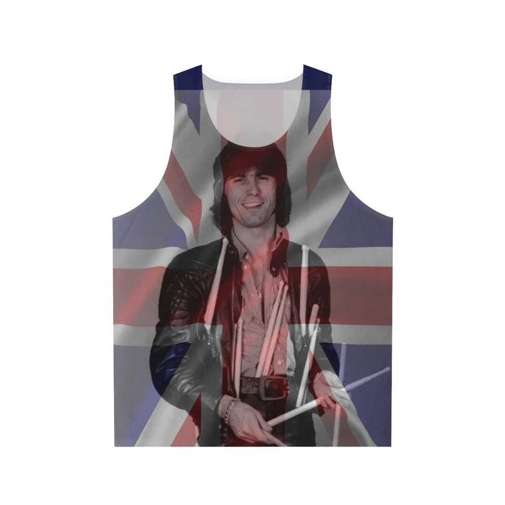 Cozy Powell Union Jack Unisex Tank Top