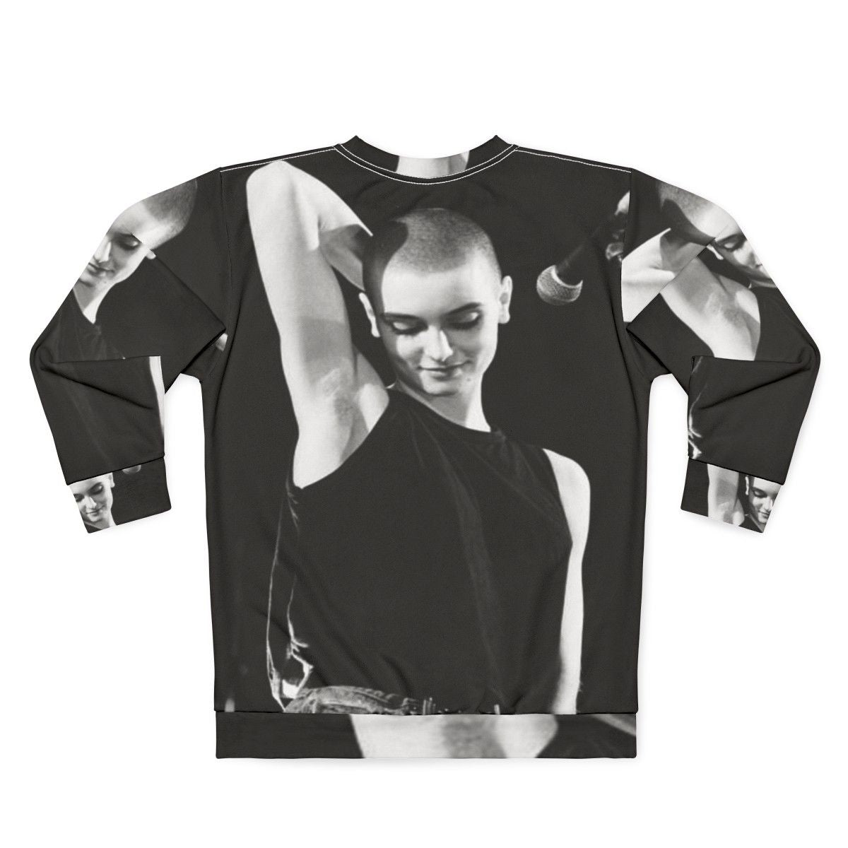 Sinead O'Connor Inspired Music Sweatshirt 3 - Alternative and Indie Rock Clothing - Back