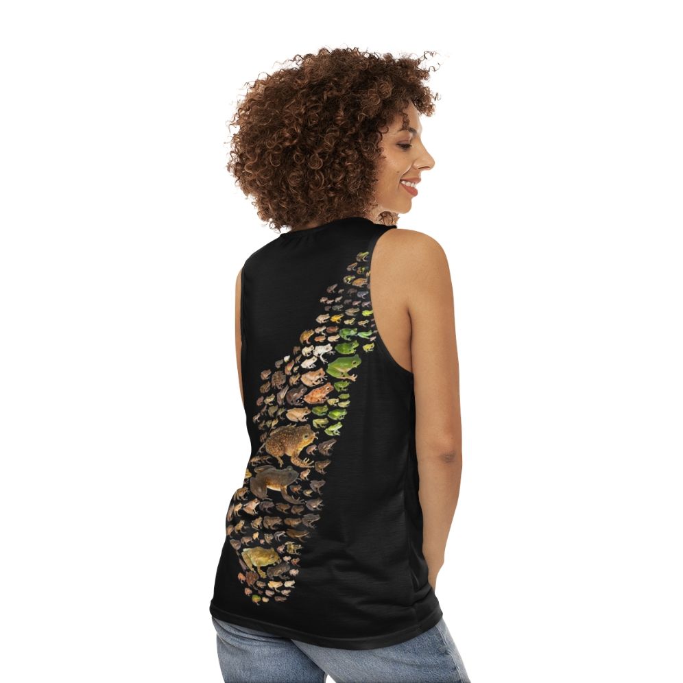 Madagascar Frogs Unisex Tank Top - women back