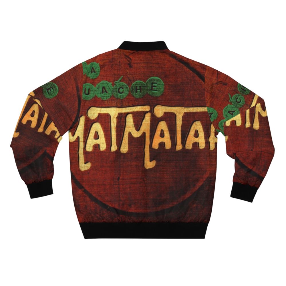 Matmatah French Band La Ouache Album 1998 Bomber Jacket - Back