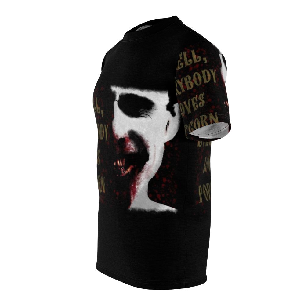 Stylish t-shirt featuring the iconic Doom Head graphic, perfect for fans of horror movies and Rob Zombie. - men left