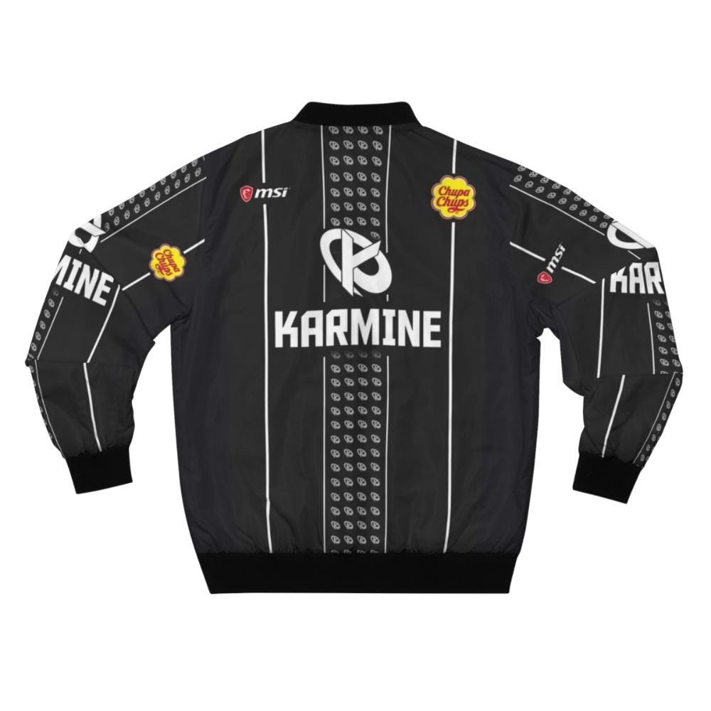 KAMETOE Esports Bomber Jacket with League of Legends and KCorp Designs - Back