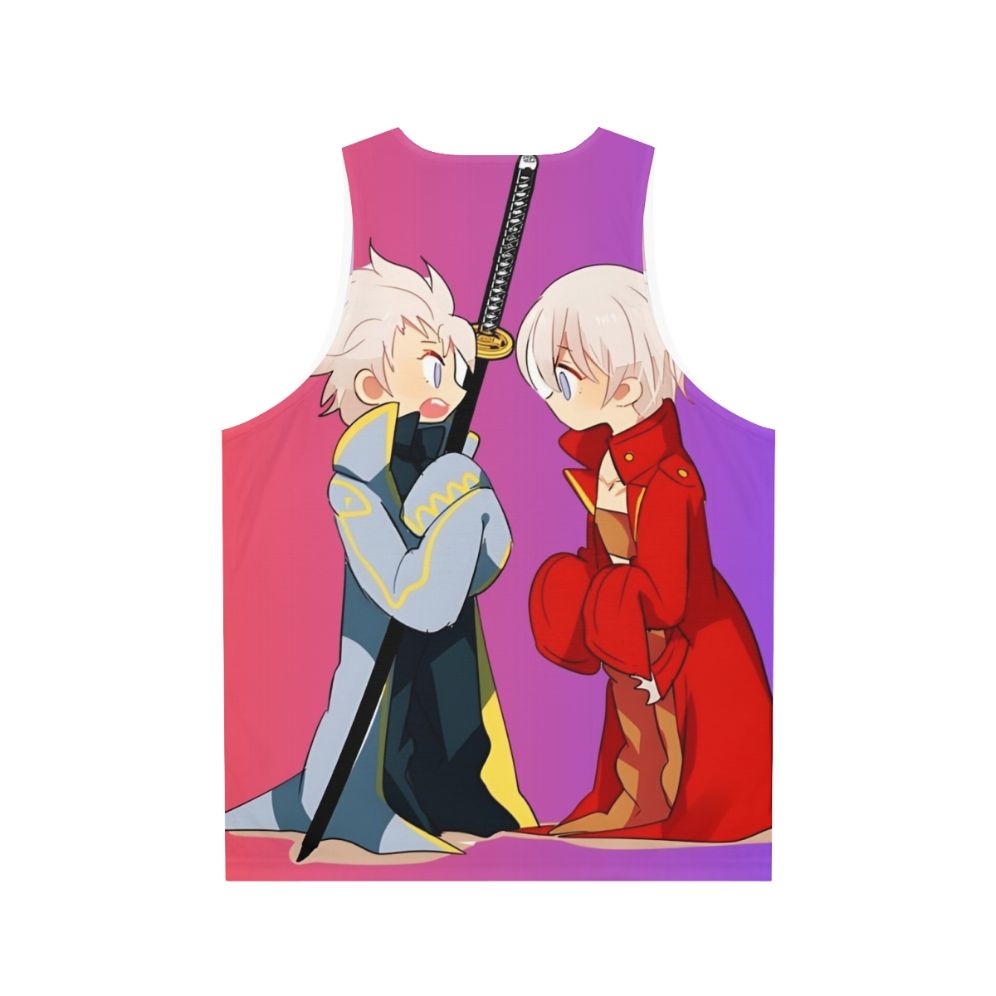 Devil May Cry Fan Art Unisex Tank Top - Back