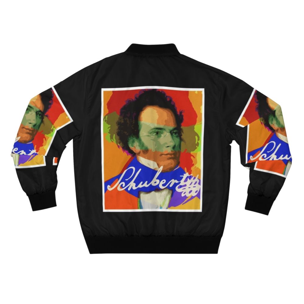 Classic Composer Bomber Jacket featuring a 50s style design - Back