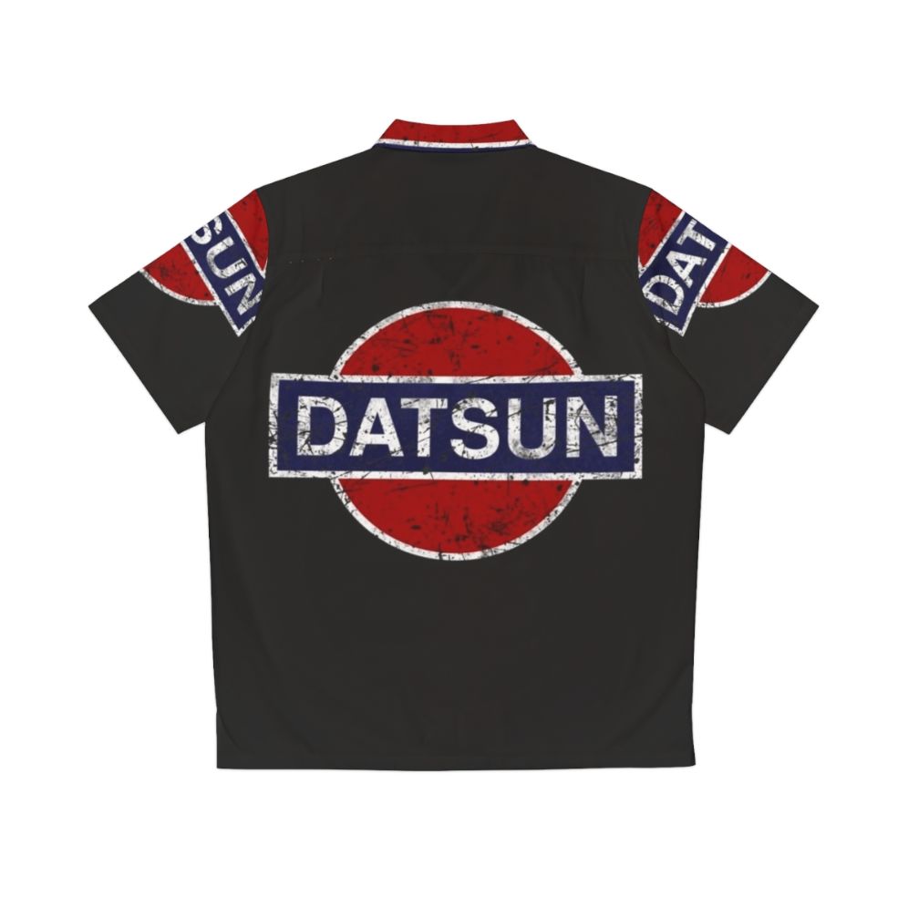 Datsun vintage car hawaiian shirt - Back