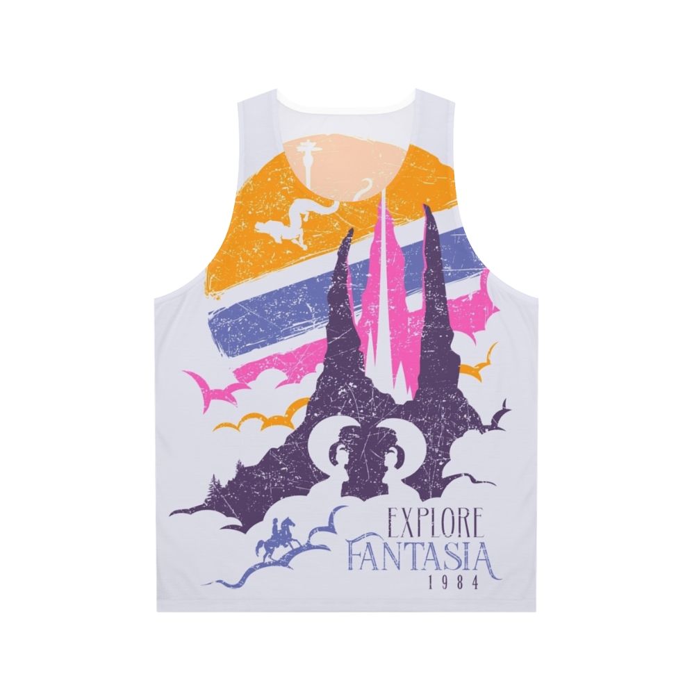 Fantasia Unisex Fantasy Tank Top with Falkor the Luckdragon