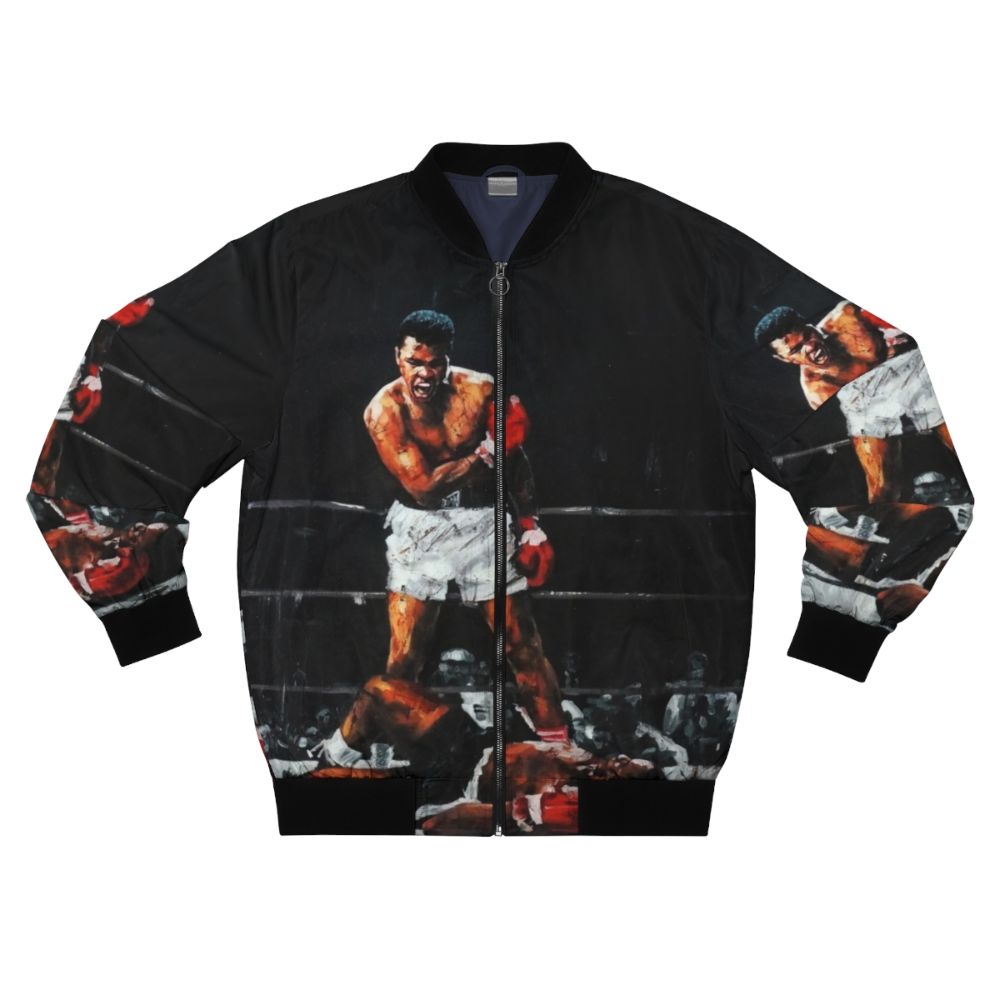 Muhammad Ali Boxer Knockout Bomber Jacket